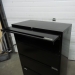 Black 4 Drawer Flip Front Lateral File Cabinet, Locking SND